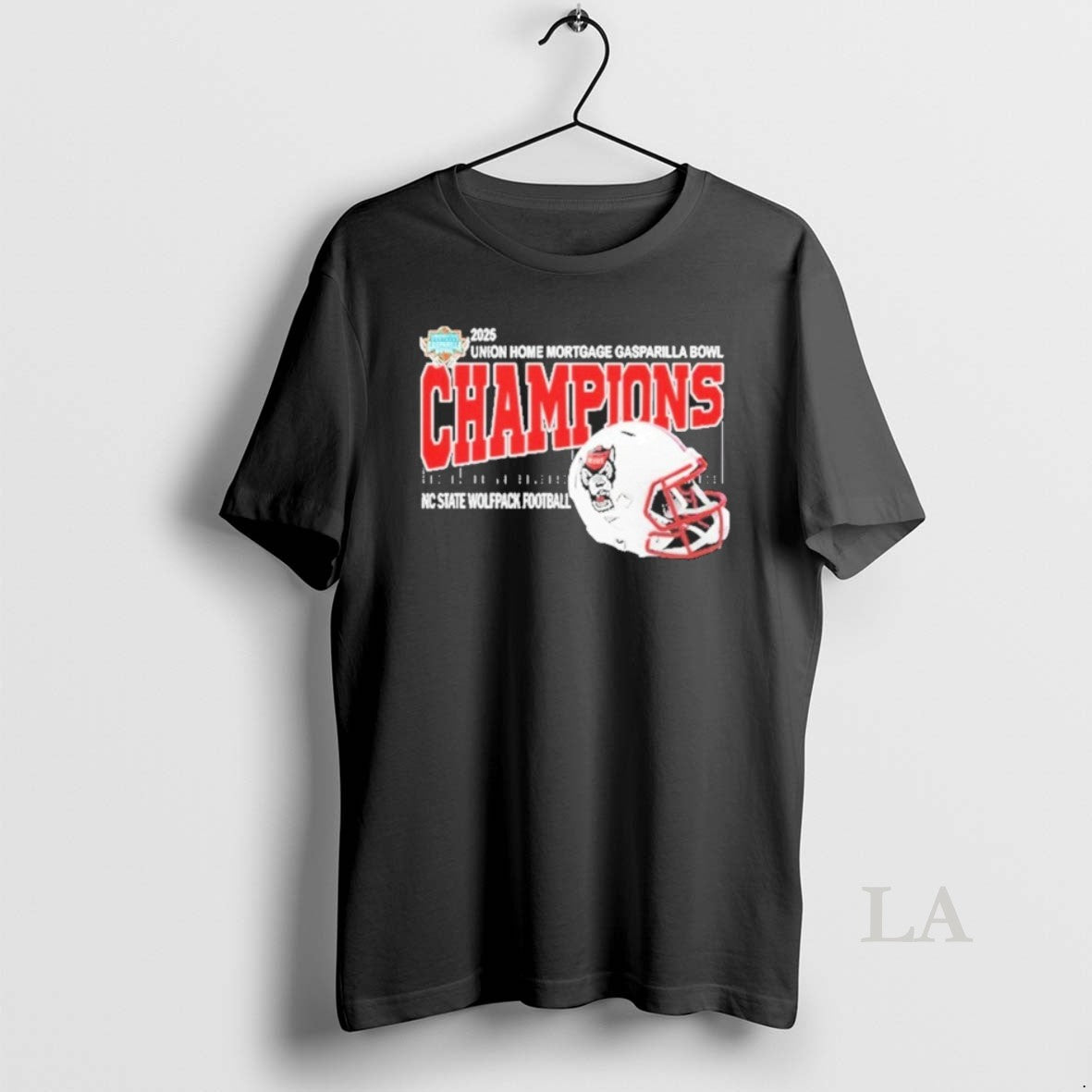 Original 2025 Union Home Mortgage Gasparilla Bowl Champions Nc State Wolfpack Football