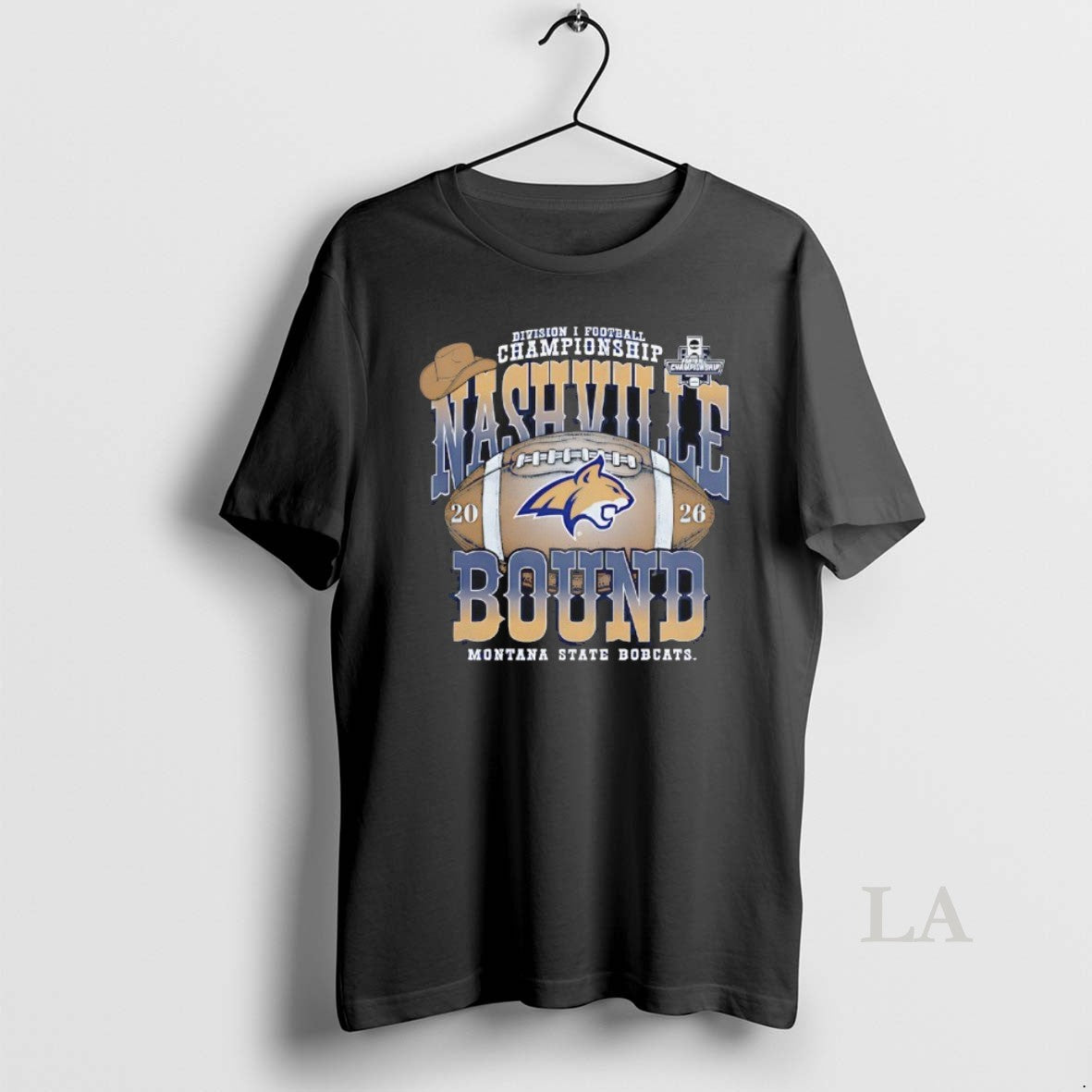 Original 2026 Ncaa Di Football Championship Montana State Bobcats Nashville Bound Vintage