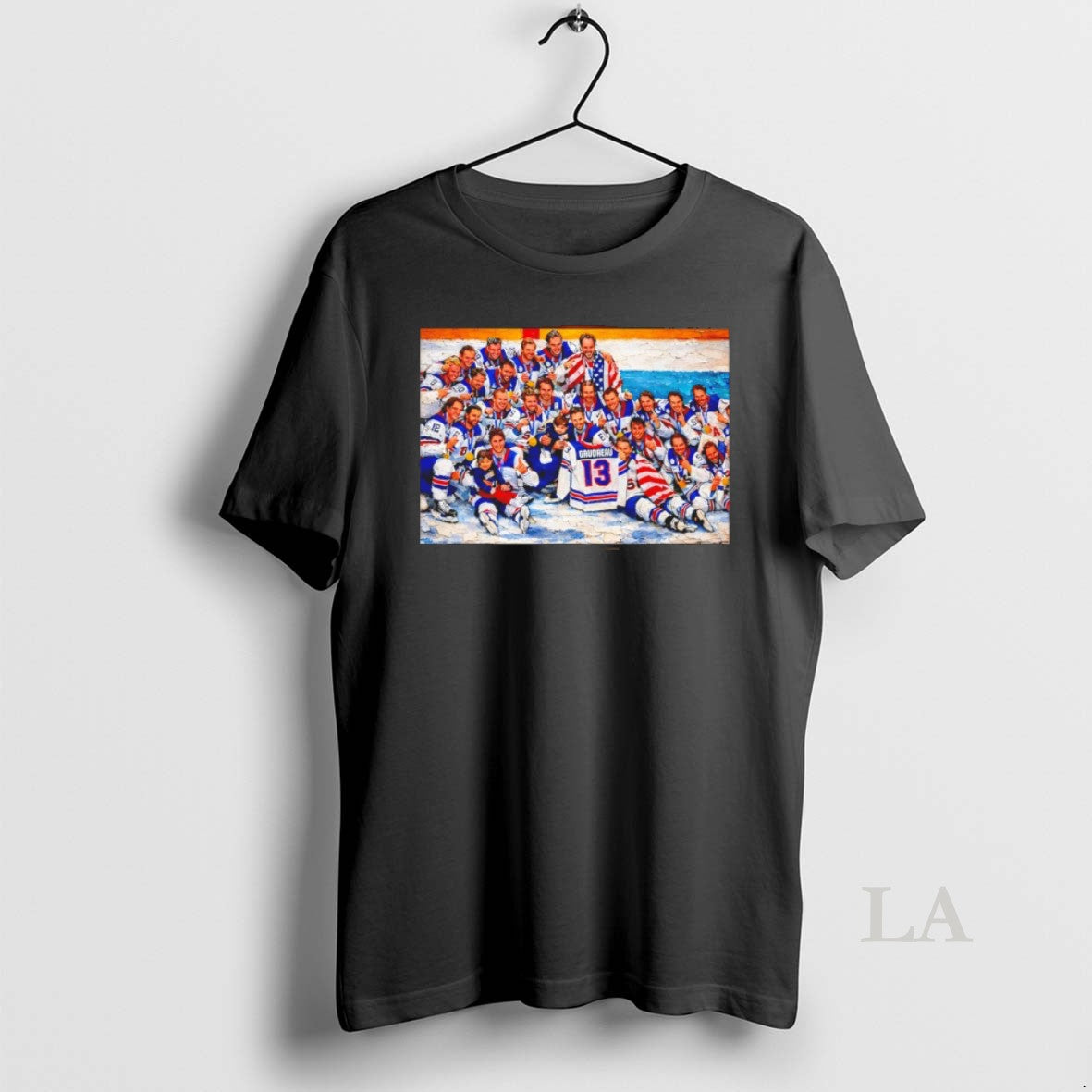 Original 2026 Usa Hockey Gold Medal Team Celebration Olympic Hockey Champions