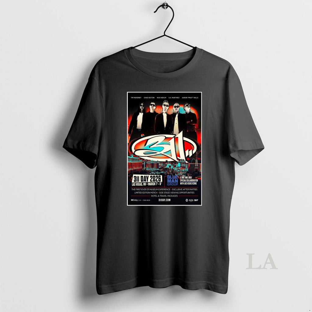Original 311 Band Las Vegas Nv March 7 8 2026 Concert