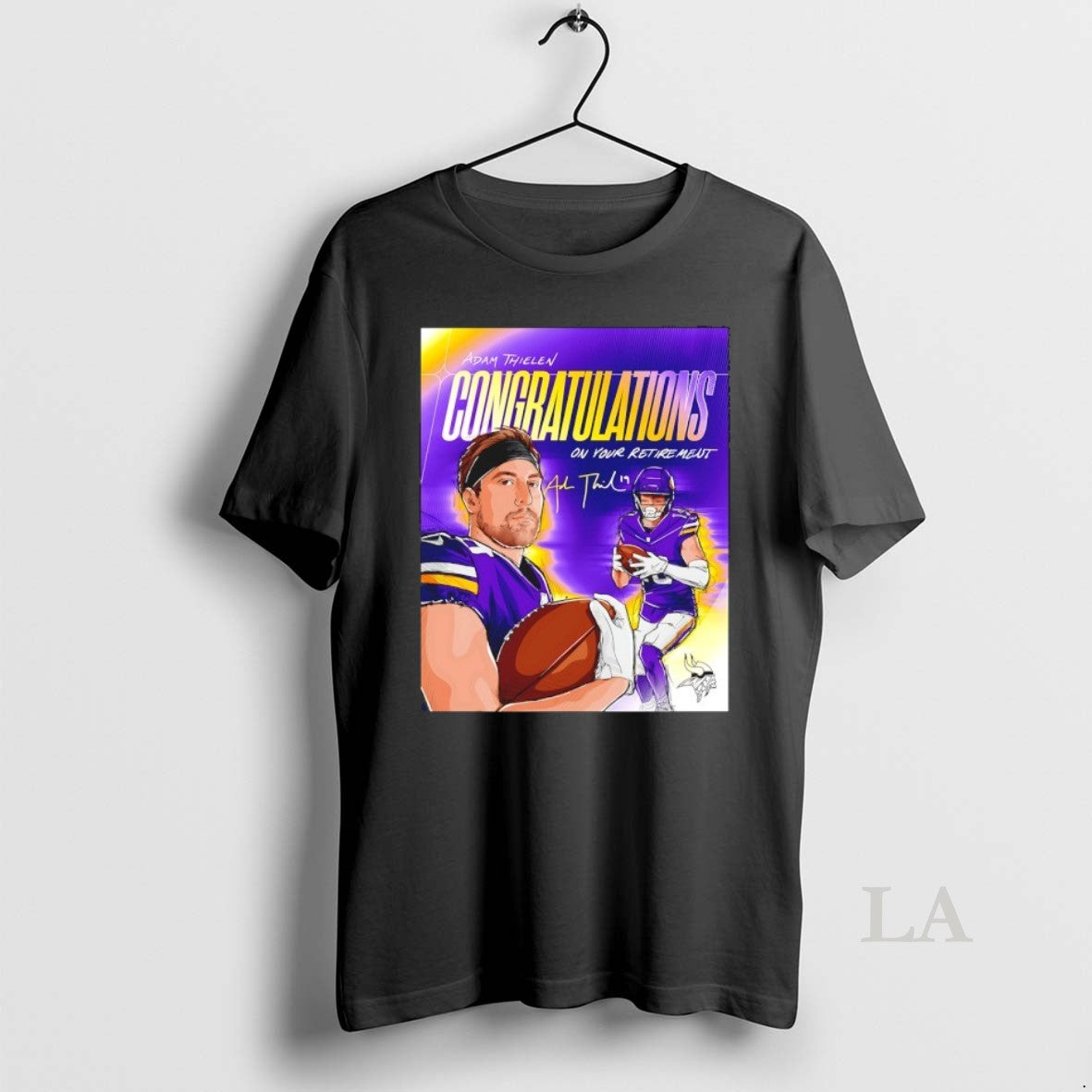 Original Adam Thielen Congratulations On Your Retirement