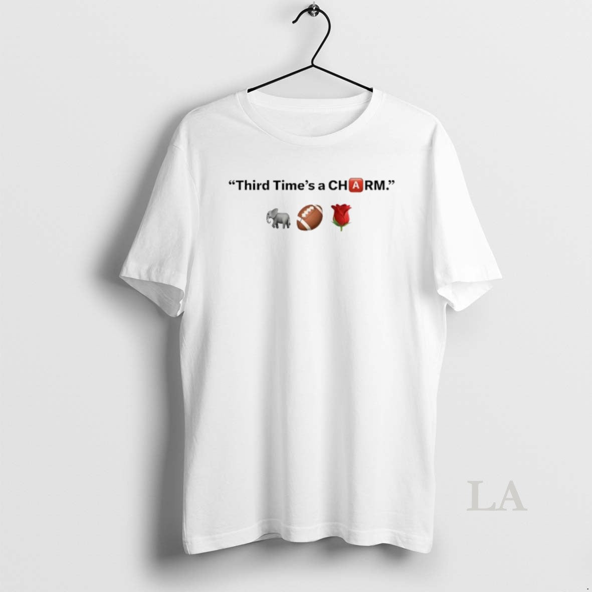 Original Alabama Crimson Tide Ncaa Rose Bowl 2025 Third Times A Charm Icon
