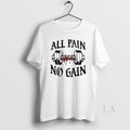 Original All Pain No Gain Barbed Wire Bloody Dumbbell