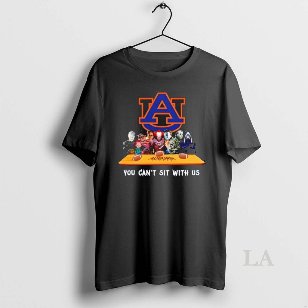 Original Auburn Tigers Horror Movie Characters You Cant Sit With Us Halloween