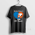 Original Awesome Oklahoma City Thunder X Snoopy Cartoon Valentine 2026
