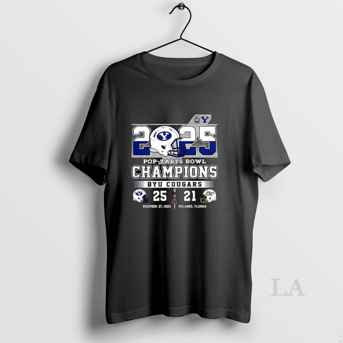 Original Byu Pop Tarts Bowl Champions Helmet