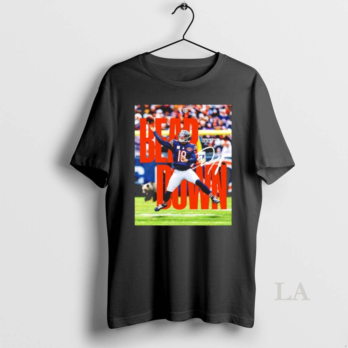 Original Bear Down Caleb Williams Divisional Round 2026 Signature