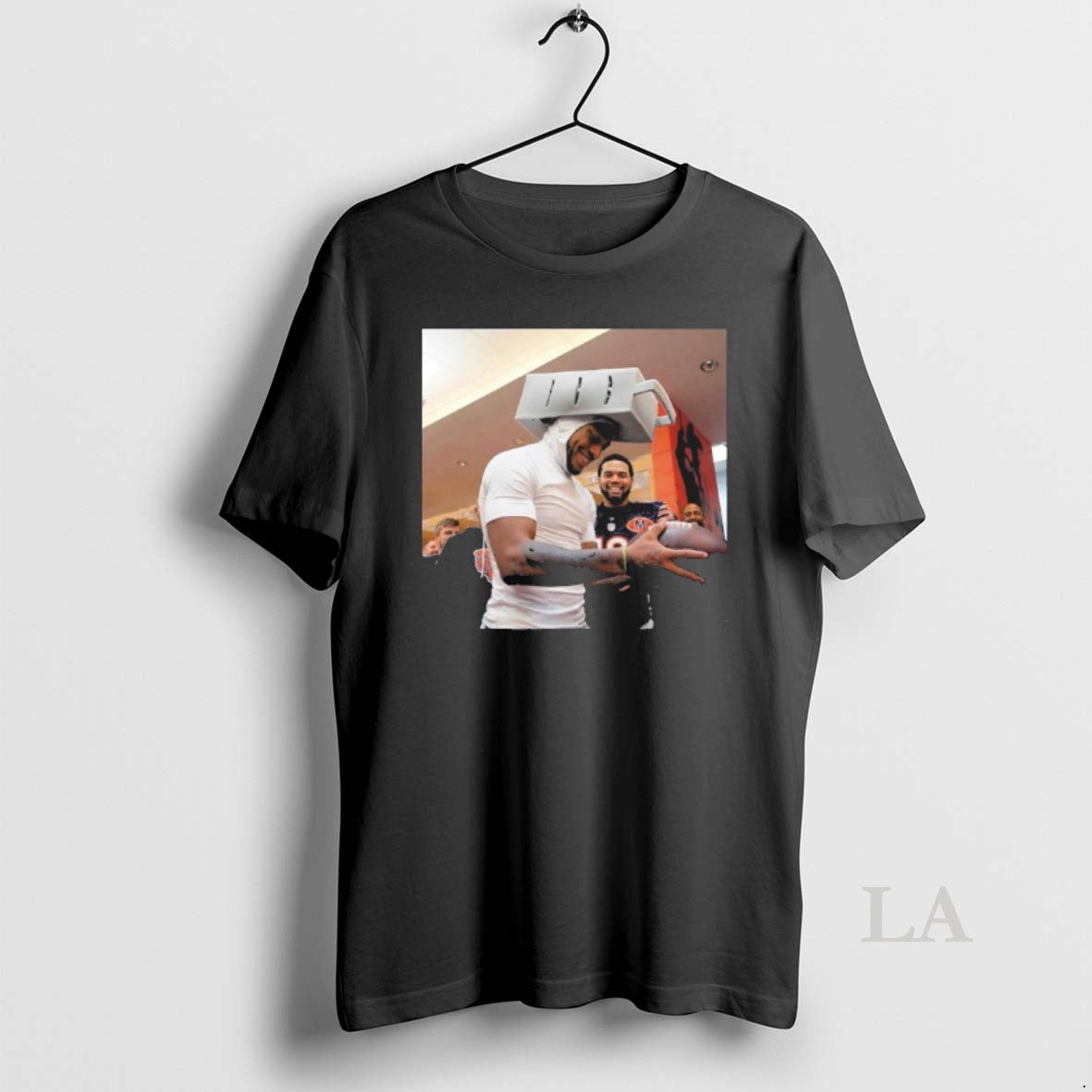 Original Bears Dj Moore Wore A Cheese Grater Hat