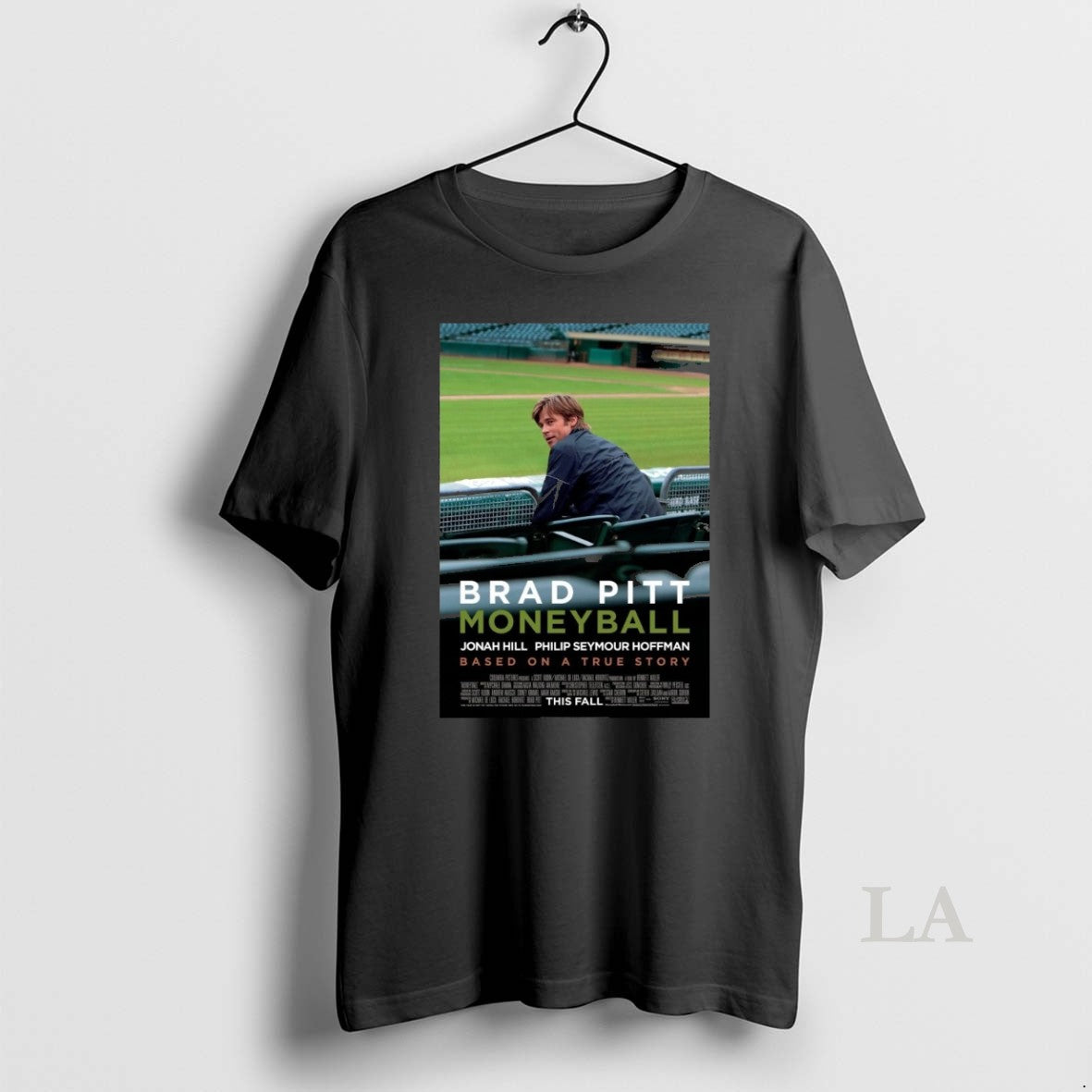Original Brad Pitt Moneyball Jonah Hill Philip Seymour Hoffman Based On A True Story