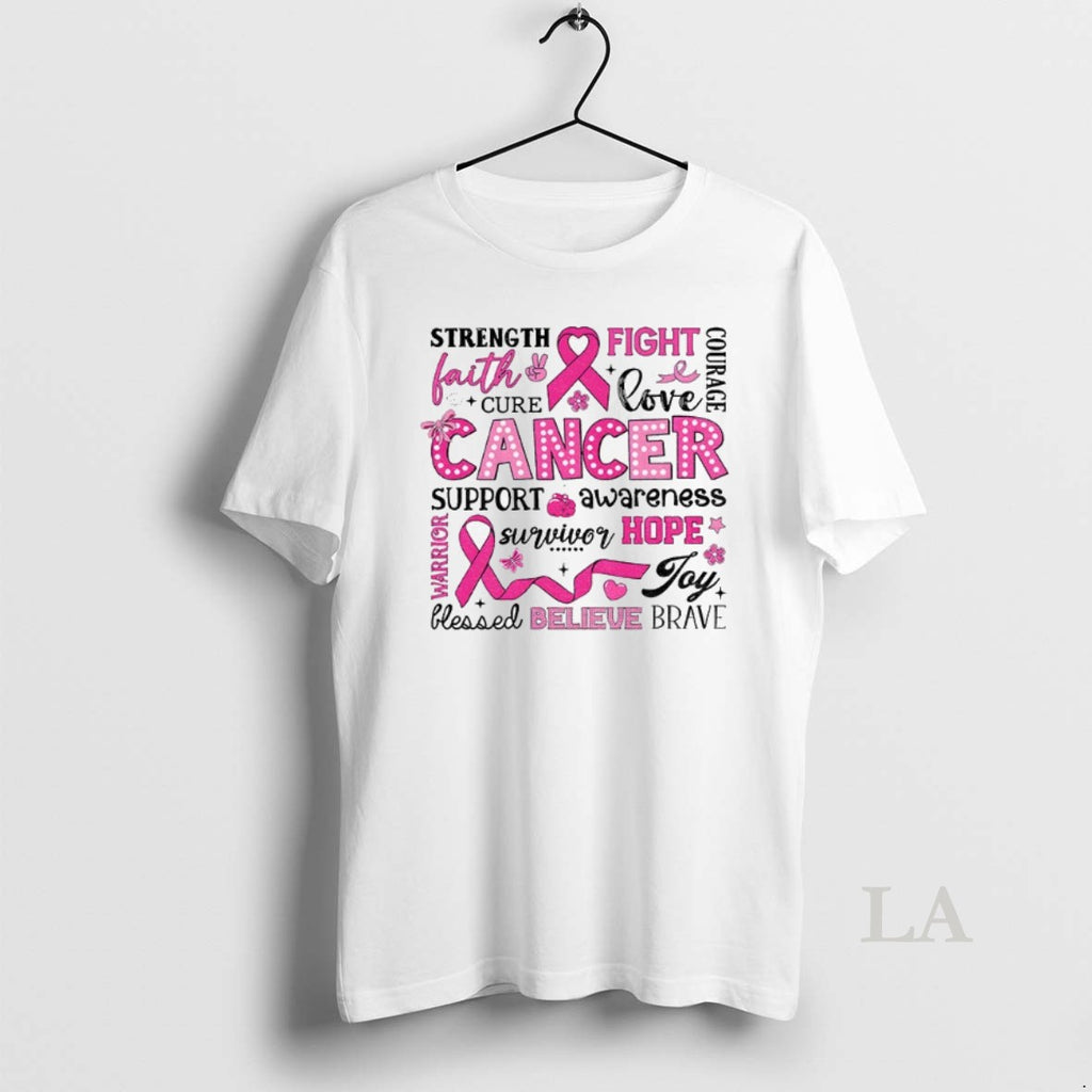 Original Breast Cancer Awareness October We Wear Pink Awareness Ribbon