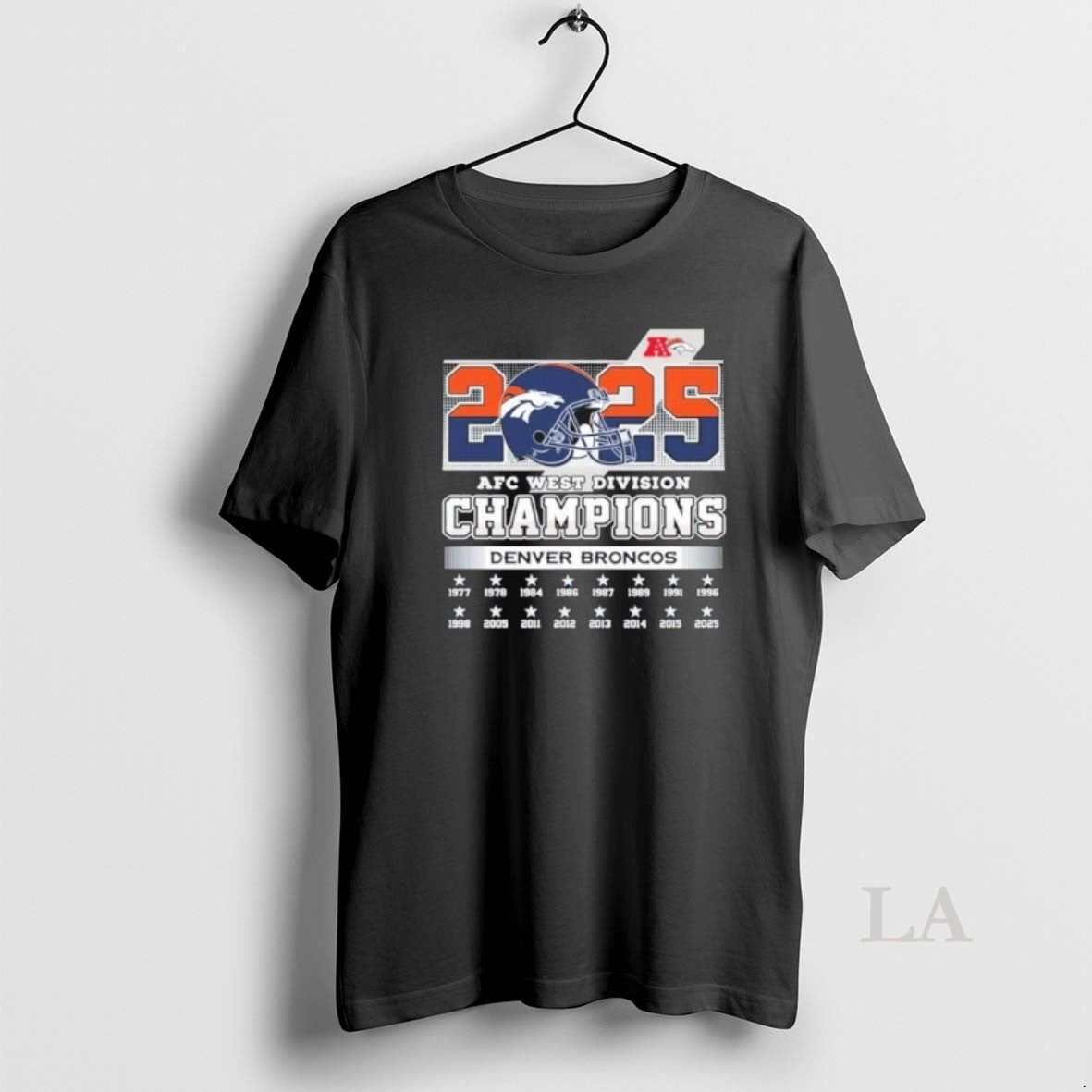Original Broncos Afc West Division Champs