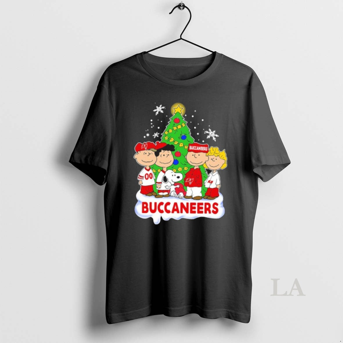 Original Buccaneers Peanuts With Friends Christmas