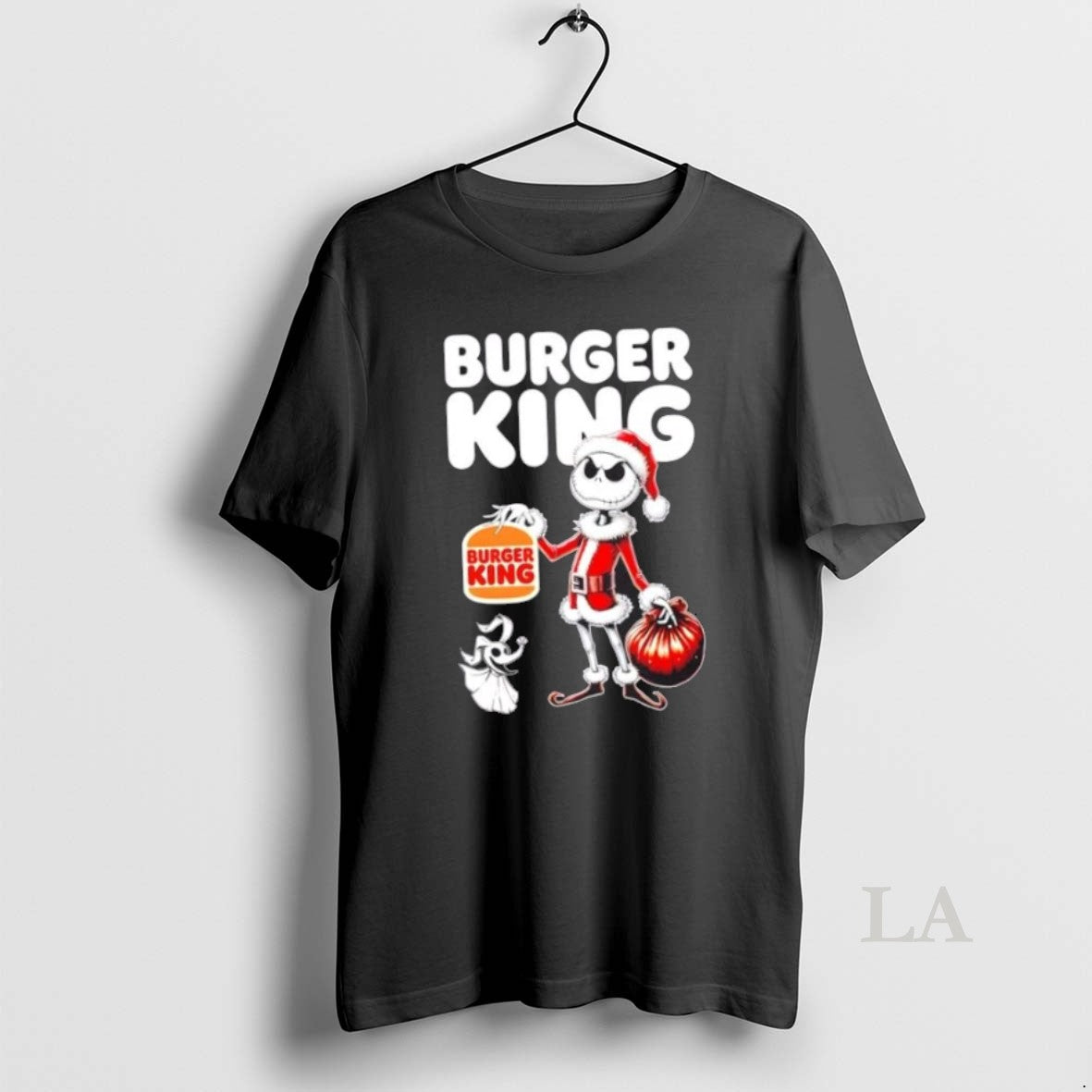 Original Burger King X Jack Skellington Santa Isnt Real Christmas