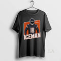 Original Caleb Williams Iceman 18 Chicago Bears Nfl Football 2025 Signature