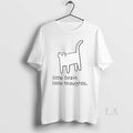 Original Cats Little Brain Little Thoughts Graphic