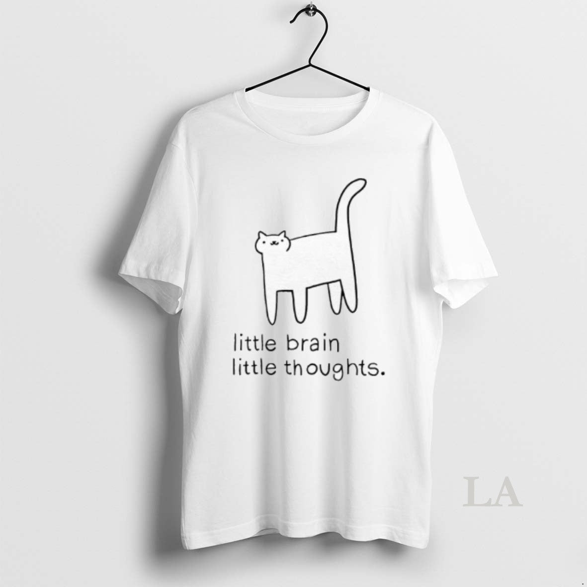 Original Cats Little Brain Little Thoughts Graphic