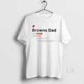 Original Cleveland Browns Dad Definition Ornaments