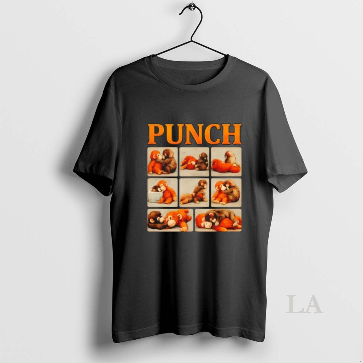 Original Cute Monkey Punch Funny