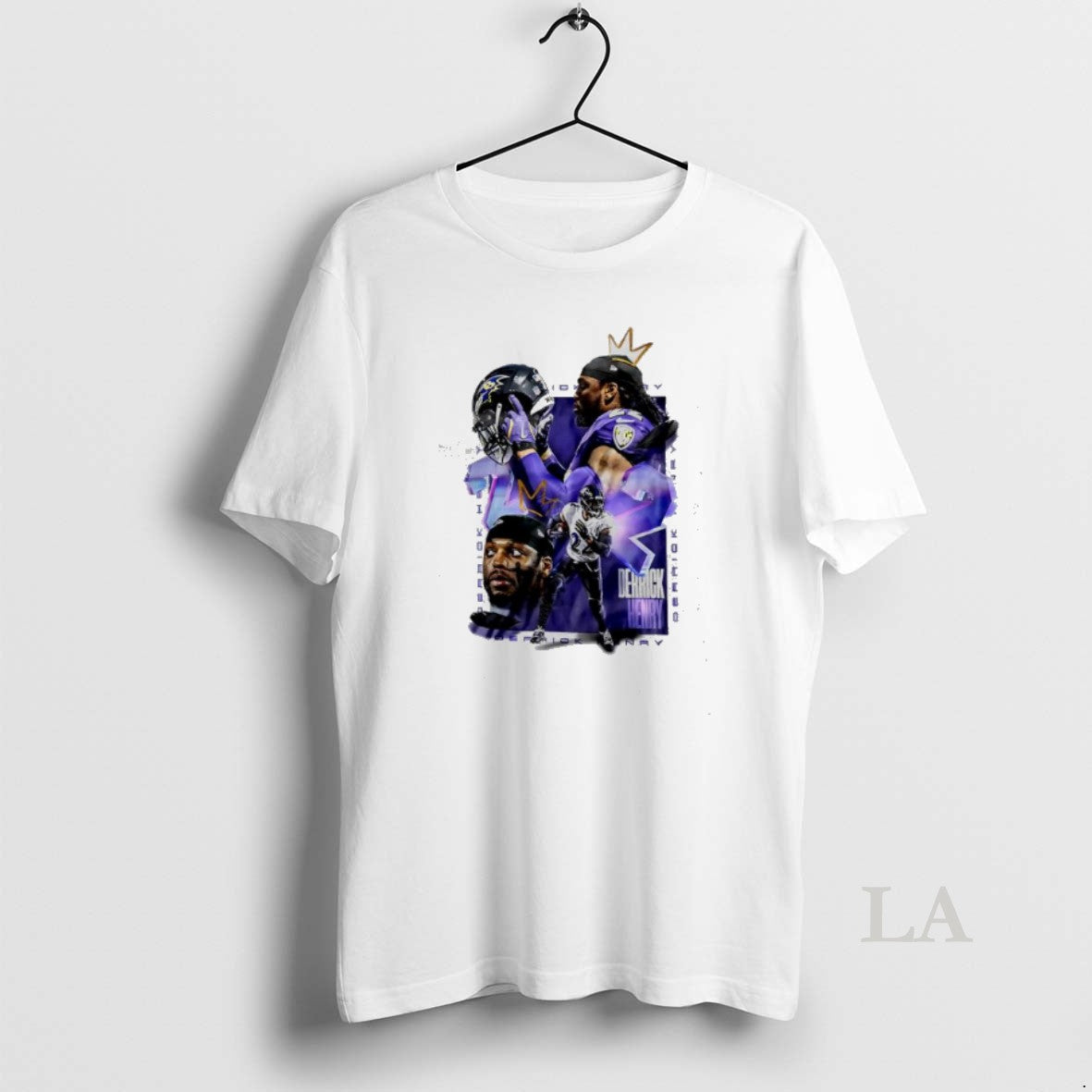 Original Derrick Henry King Henry Baltimore Ravens Graphic