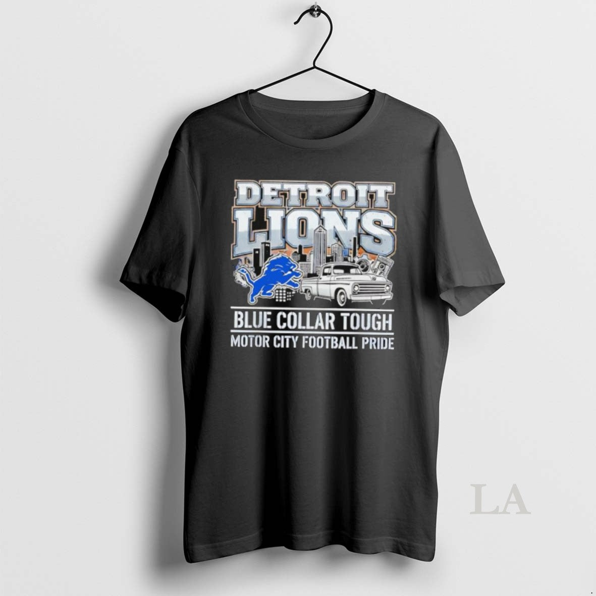 Original Detroit Lions Blue Collar Tough Motor City Football Pride