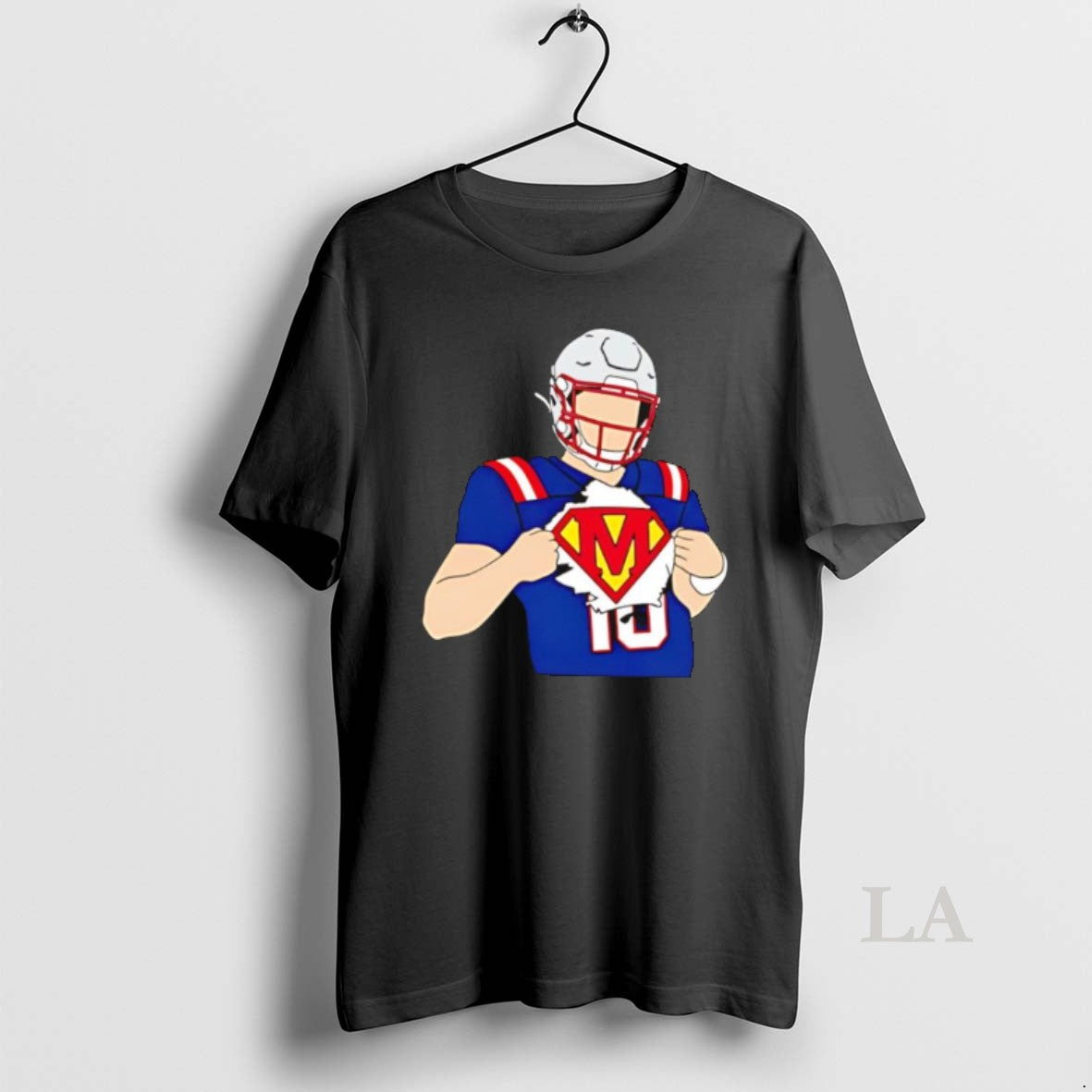 Original Drake Maye Superman Celebration