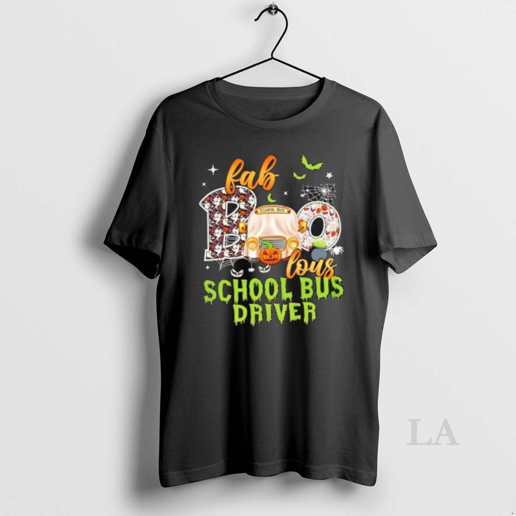 Original Fab Boo Lous School Bus Driver Halloween