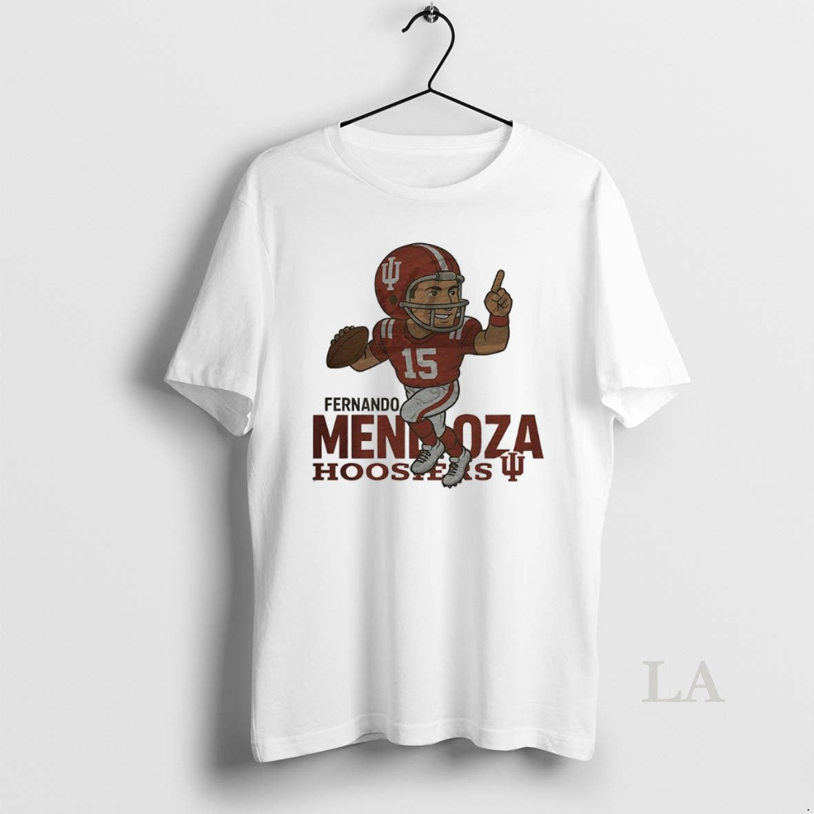 Original Fernando Mendoza Indiana Hoosiers Ncaa Football Player Artwork Retro