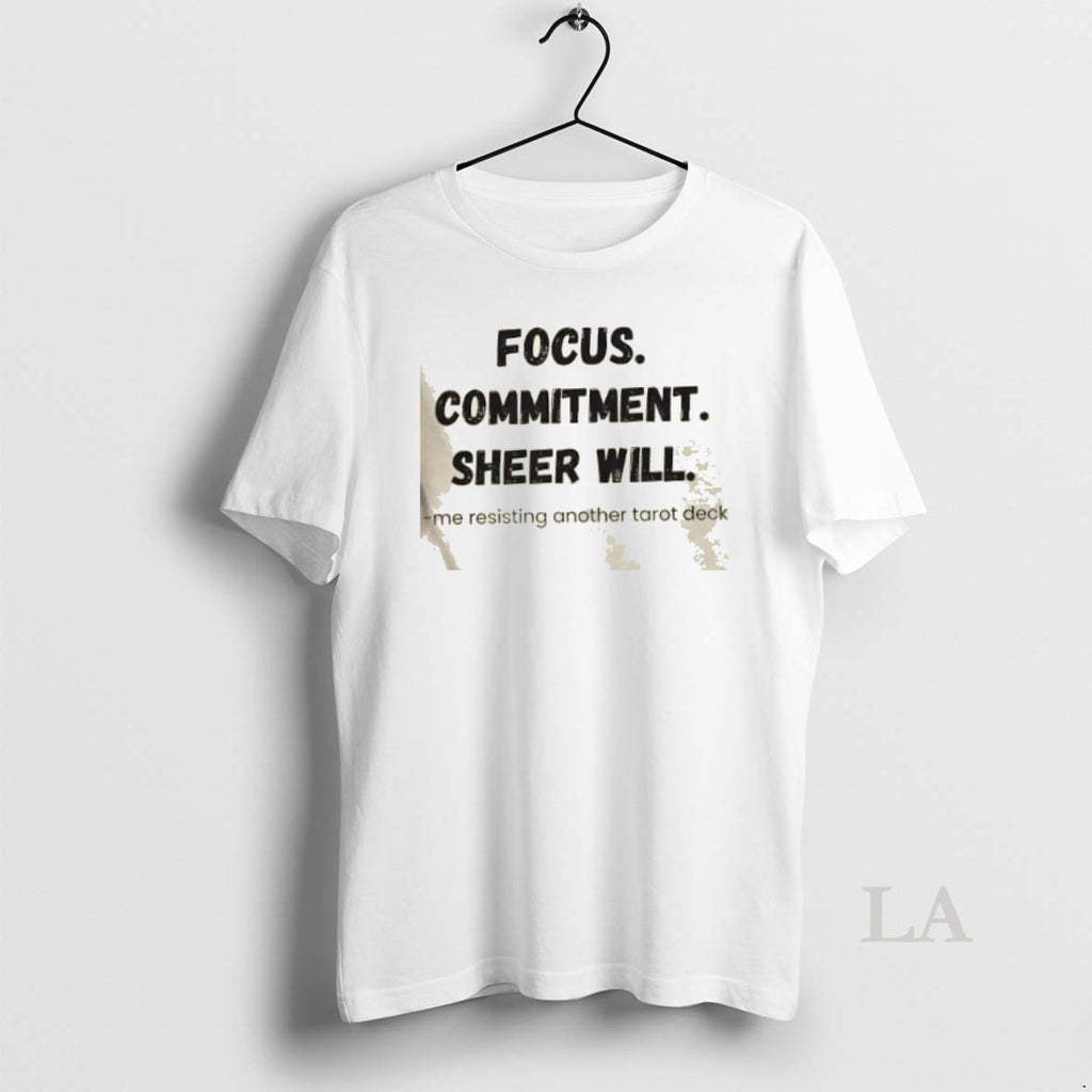 Original Focus Commitment Sheer Will Me Resisting Another Tarot Deck