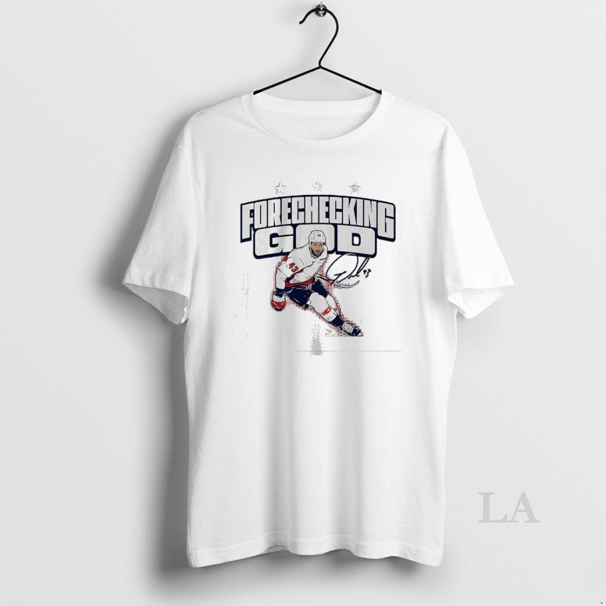 Original Forechecking God Tom Wilson Washington Capitals Hockey Signature