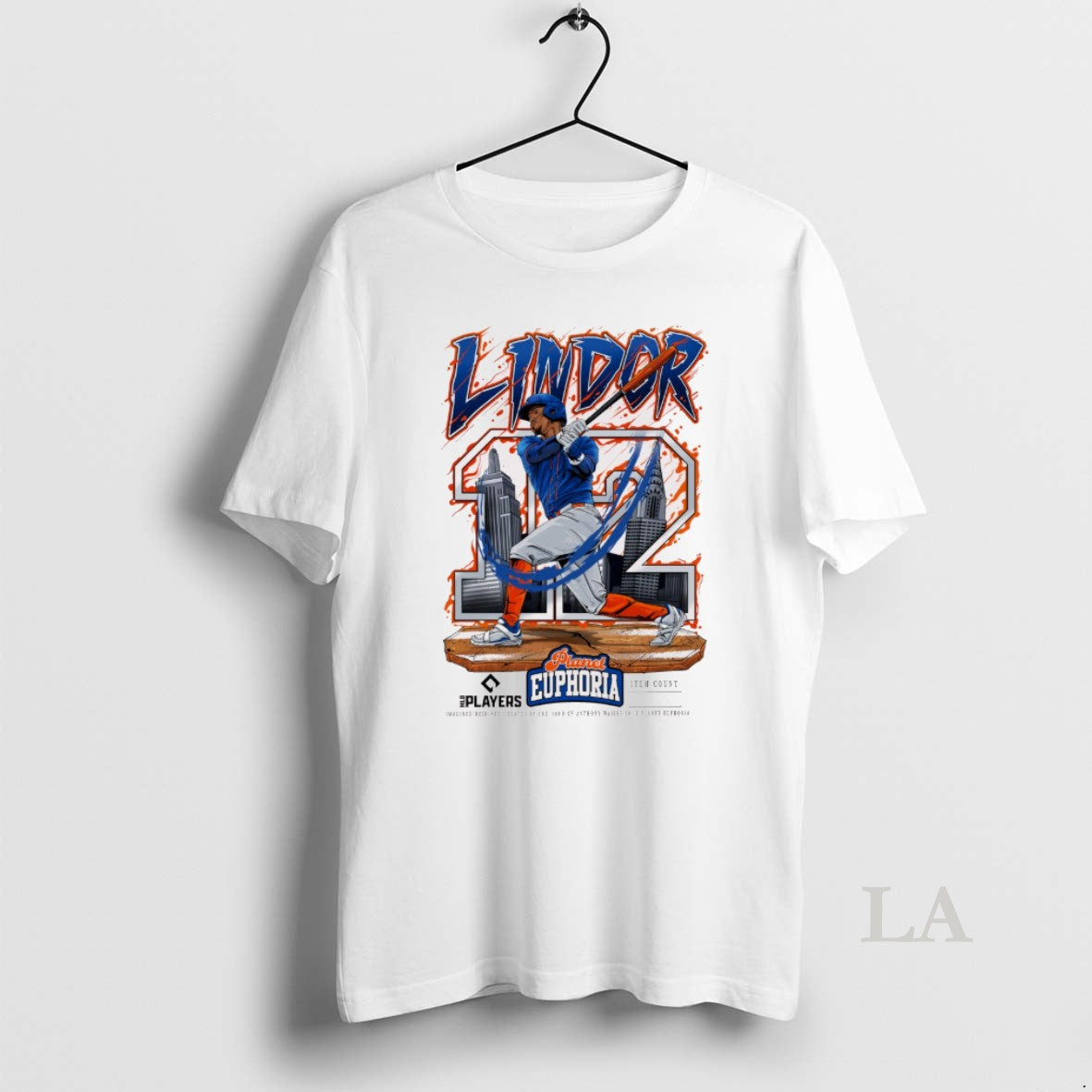 Original Francisco Lindor V2 New York Mets Mlb 2026 Planet Euphoria Art