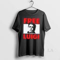 Original Free Luigi Black And White Male Portrait Graphic