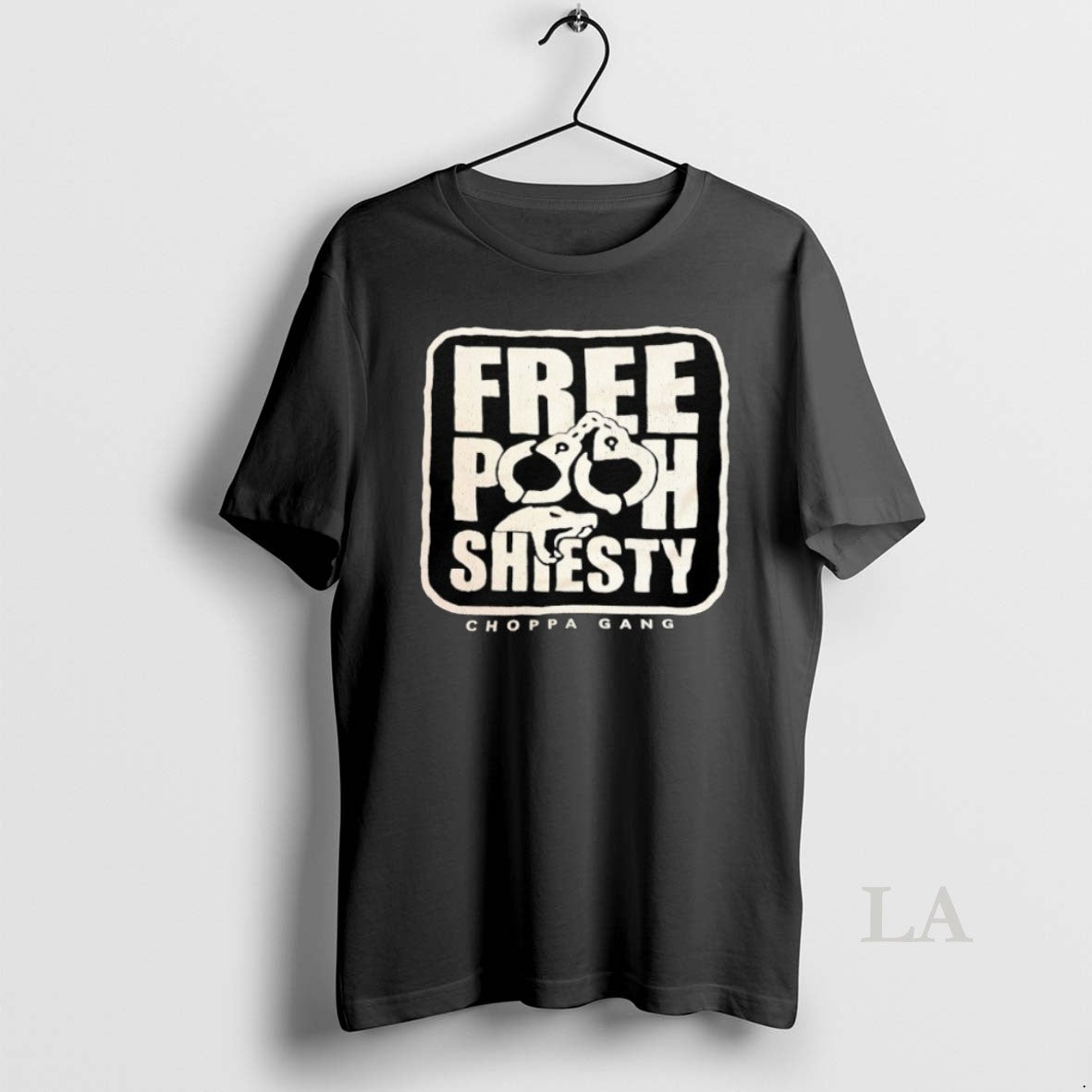 Original Free Pooh Shiesty Choppa Gang Unisex , , , Long Sleeve Tee