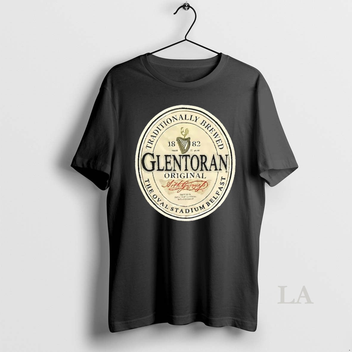 Original Glentoran 1882 Traditionally Brewed Logo
