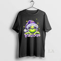 Original Glitter Diamond Grinch Girl X Minnesota Vikings Football Graphic
