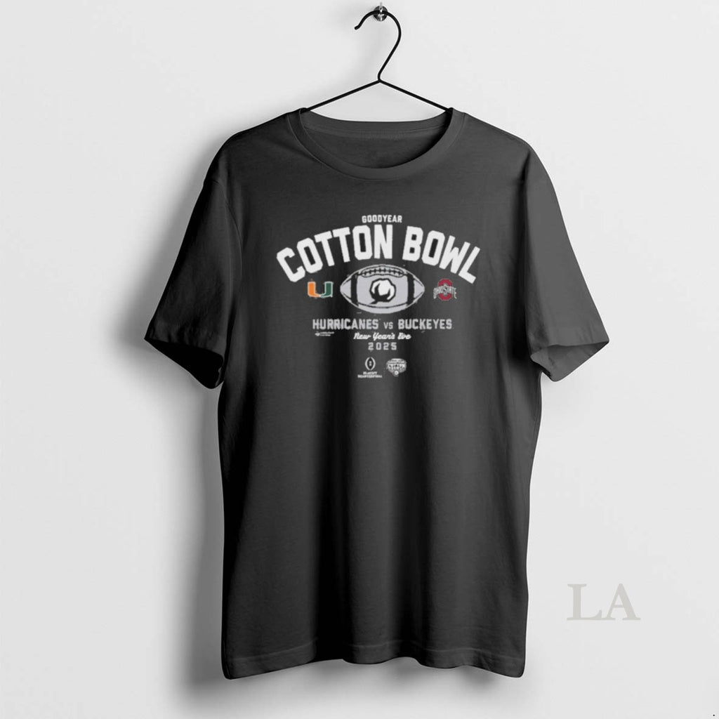 Original Goodyear Cotton Bowl Hurricanes Vs Buckeyes New Years Eve 2025