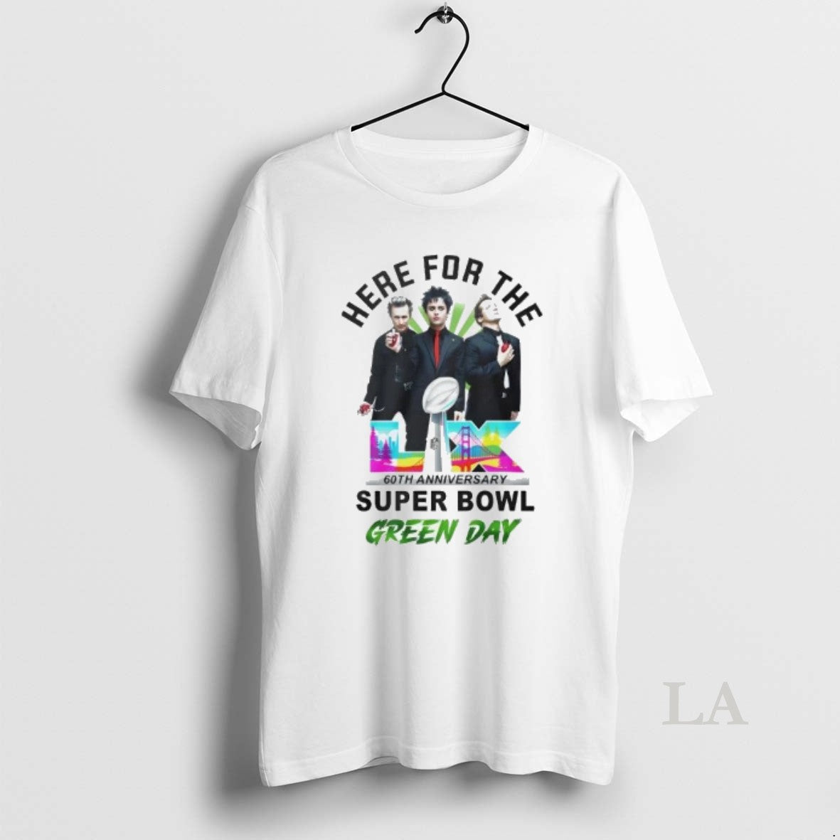 Original Green Day Here For The Super Bowl Lx 2026 60th Anniversary