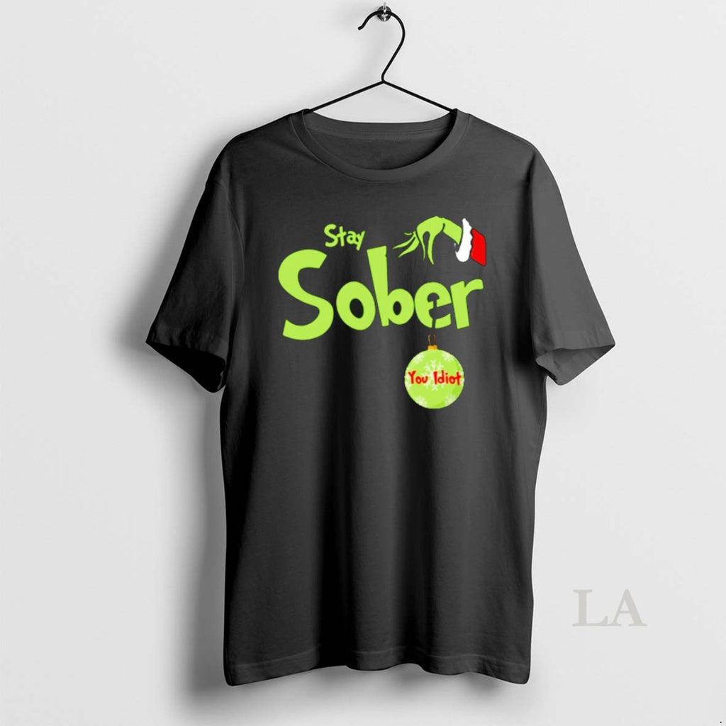 Original Grinch Stay Sober Christmas
