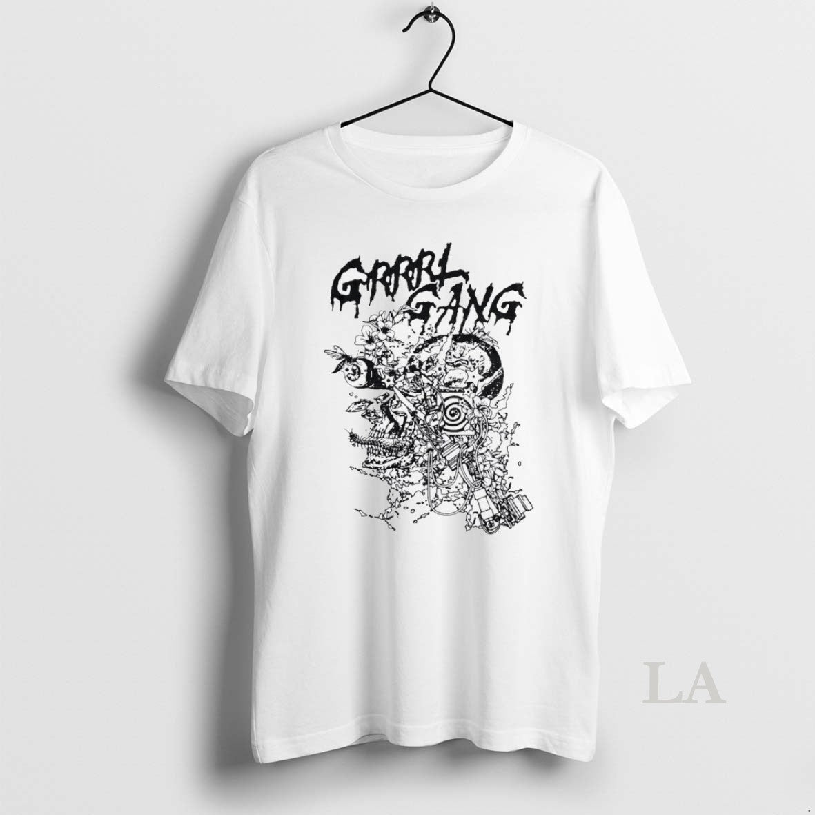 Original Grrrl Gang X Behelit Press Electric Bloom Indie