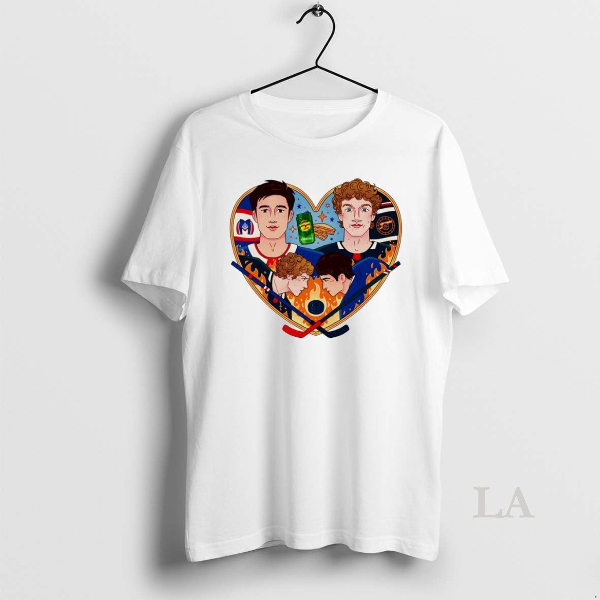 Original Heated Rivalry Ilya Rozanov Shane Hollander Hockey Gay Circle