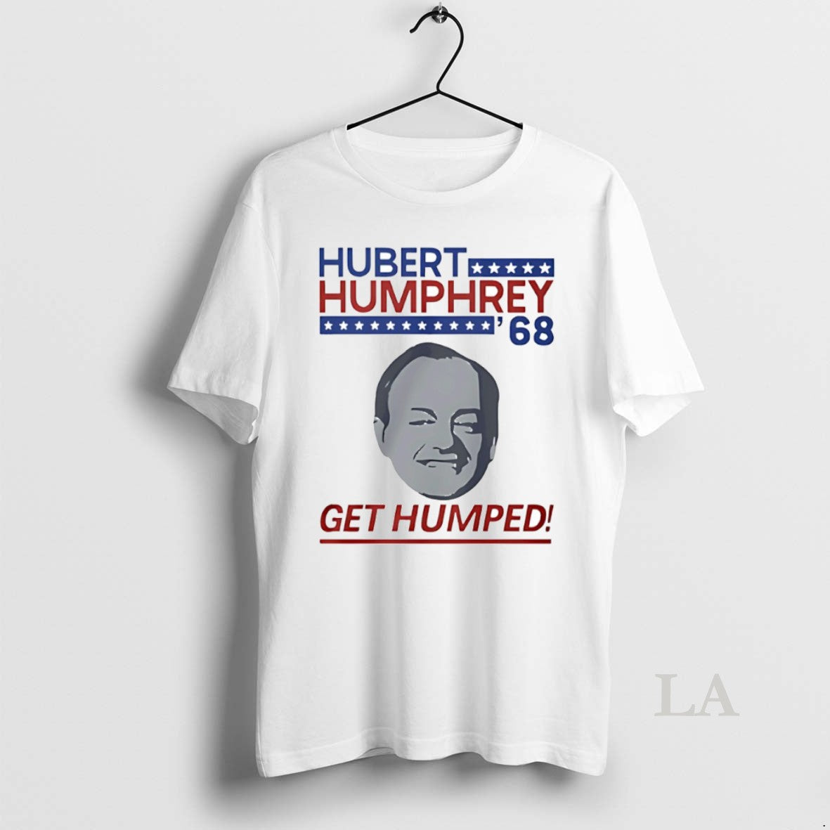 Original Hubert Humphrey Get Humped 1968 Circle