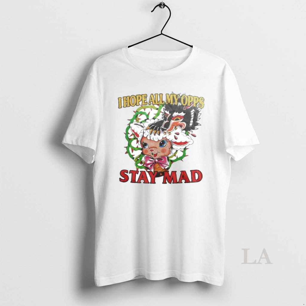 Original I Hope All My Opps Stay Mad Ornaments