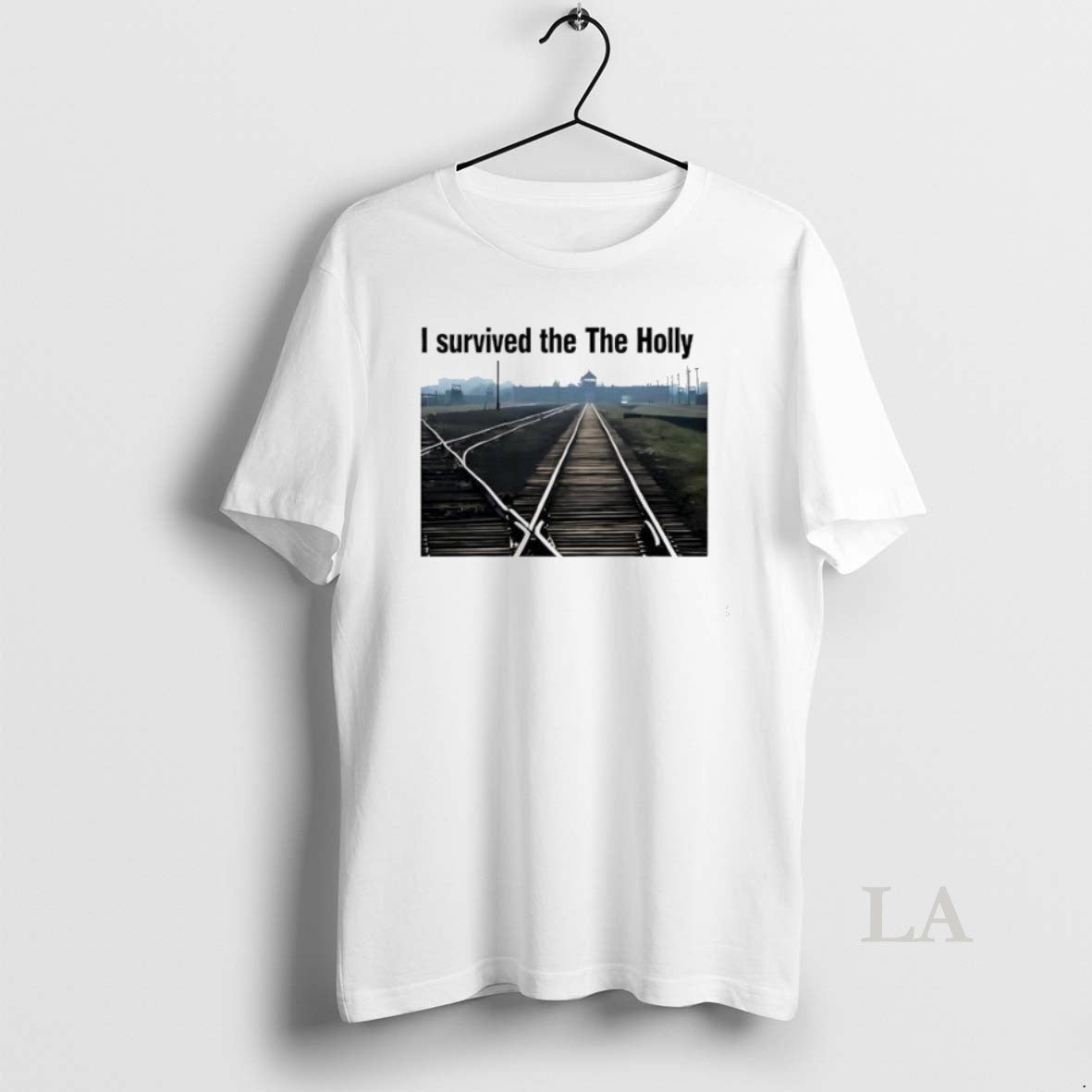 Original I Survived The The Holly Grok Train Tracks Womens