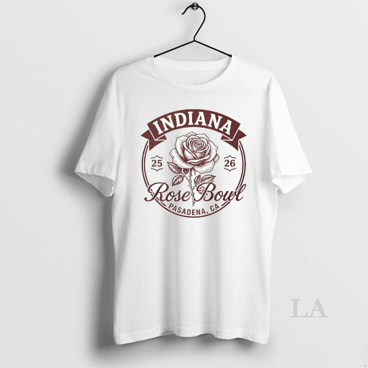 Original Indiana Hoosiers 2025 2026 Rose Bowl Game Logo Circle