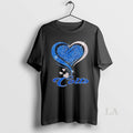 Original Indianapolis Colts Football In Glitter Heart Fans