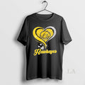 Original Iowa Hawkeyes Football In Glitter Heart Fans