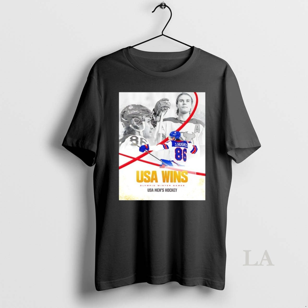Original Jack Hughes Usa Mens Hockey Win 2026 Olympic Winter Games