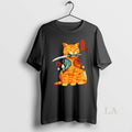 Original Japanese Samurai Ninja Cat Kawaii Anime