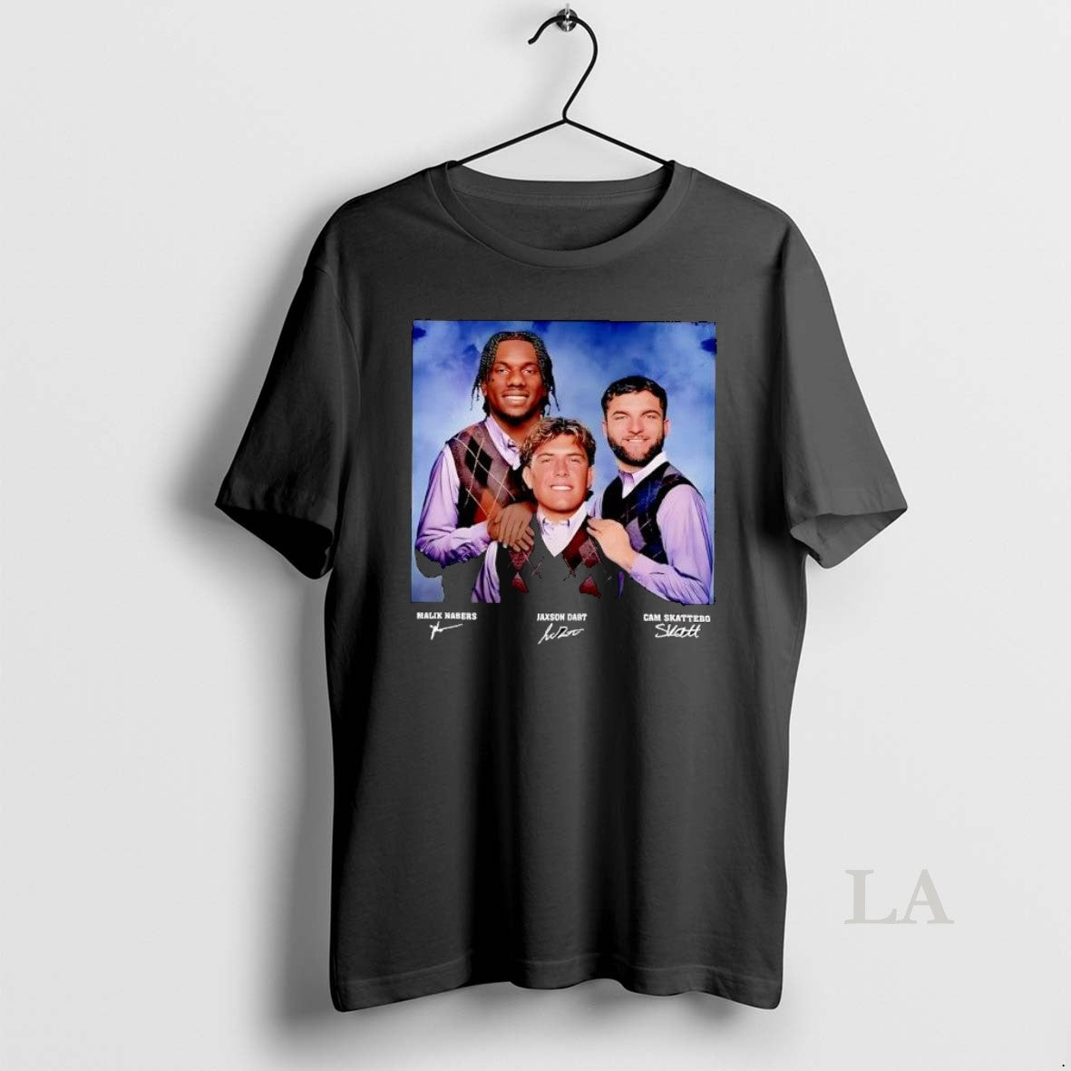 Original Jaxson Dart Cam Skattebo Malik Nabers Football New York Stepbrothers