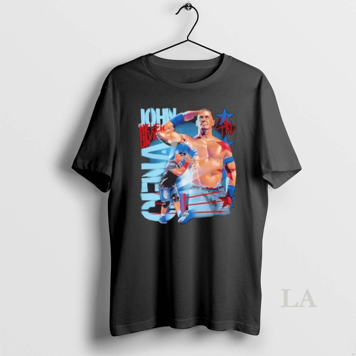 Original John Cena Never Give Up Salute Signature