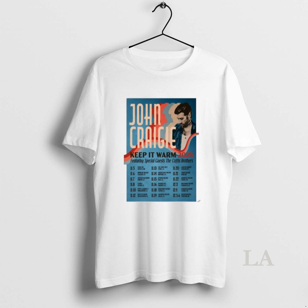 Original John Craigie Keep It Warm 2025 Tour